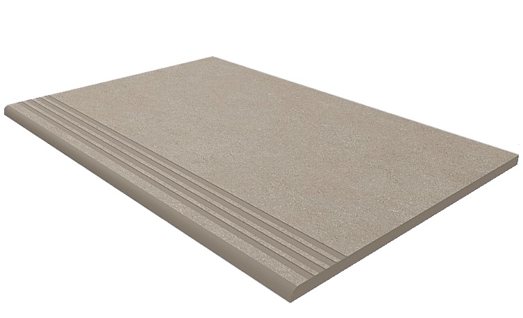 TE01 Terra Beige 300x1200 неполированный бежевый ступень (с насечками)